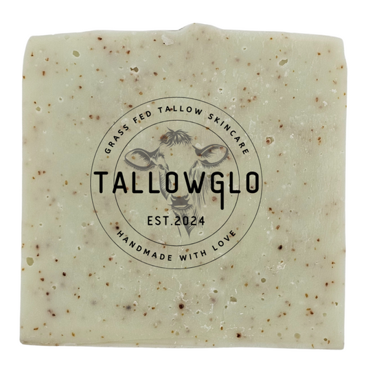 Tallow Lemongrass Scrub Soap
